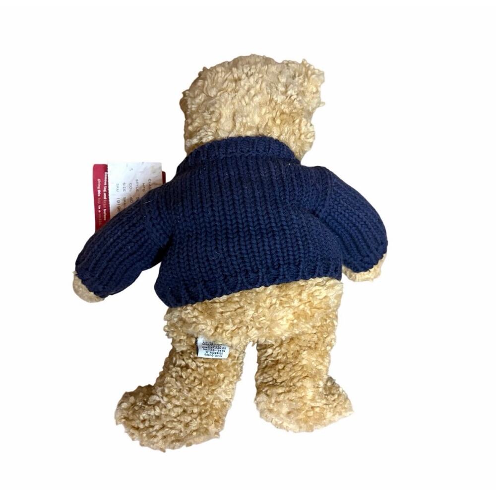 VTG 1990 The Limited Teddy Bear Plush Americana USA Flag Sweater Stuffed Animal - Picture 5 of 13